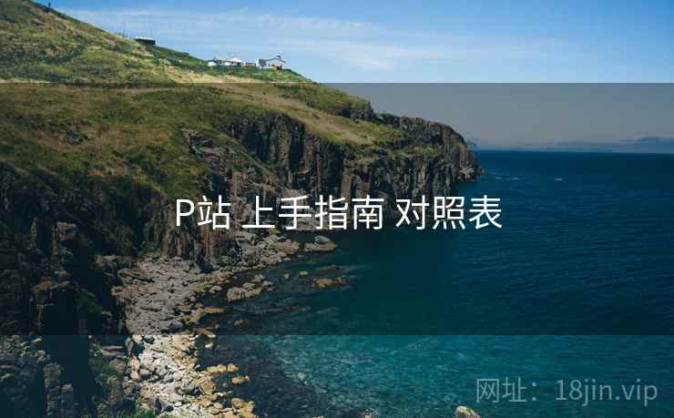 P站 上手指南 对照表  第2张