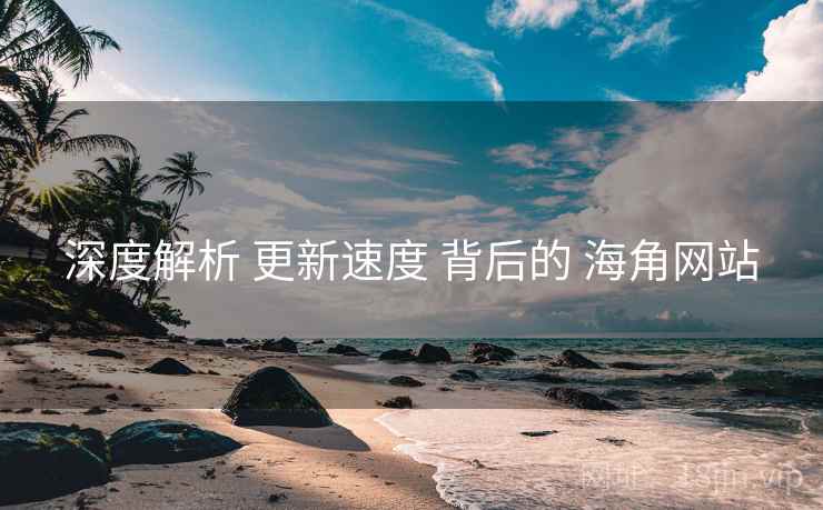 深度解析 更新速度 背后的 海角网站  第2张
