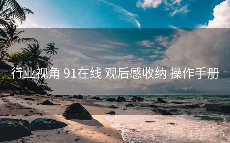 行业视角 91在线 观后感收纳 操作手册  第2张