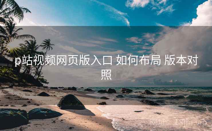 p站视频网页版入口 如何布局 版本对照  第1张
